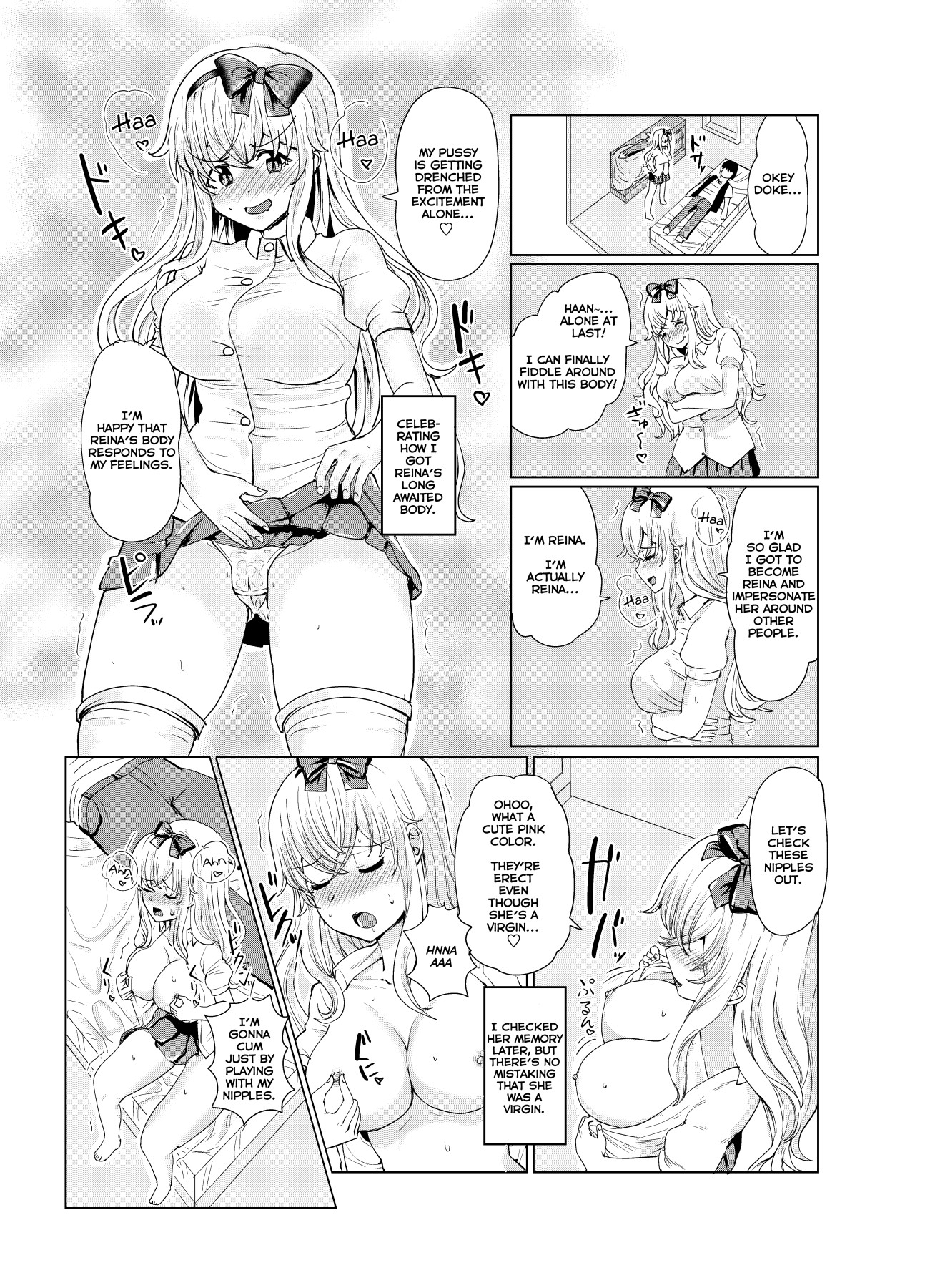 Hentai Manga Comic-Possession TSF in the World of Swords and Magic-Read-18